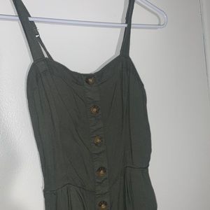 Green Hollister Romper